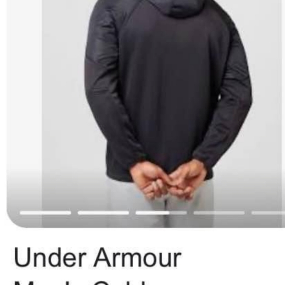 Men’s Under Armor 3 X - Cold Gear Swacket With Hood⭐ NEW NEVER WASHED NEVER WORN - Picture 5 of 11